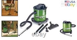 Corded Ash Vacuum with 16-Foot Cable and Replaceable Cartridge Filter System