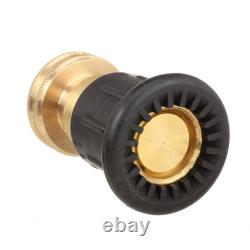 DIXON VALVE & COUPLING HPFN150NST Fire Hose Nozzle, 1-1/2 In, Black