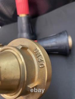 DN40 Brass Storz Type Jet Spray Fire Nozzle
