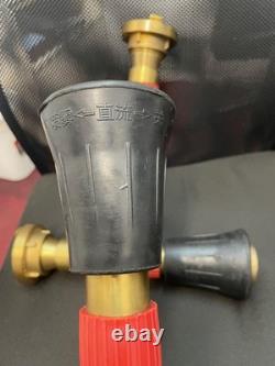 DN40 Brass Storz Type Jet Spray Fire Nozzle