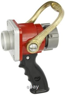 Dixon ACPSO150F 1-1/2 NST NH Ball Shut Off Nozzle Aluminum 200 PSI Fire Hose