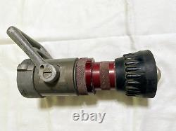 Dual Range 1.5 NH S&H FSS Wildland Firefighting Fire Hose Nozzle and Shutoff