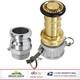 Durable 2 Inch Brass Fire Nozzle For Garden, Greenhouse, And Dust Suppression