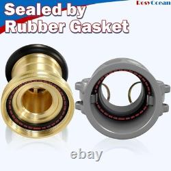 Durable 2 Inch Brass Fire Nozzle for Garden, Greenhouse, and Dust Suppression