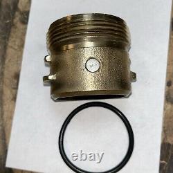 EAST JORDAN EJIW FIRE HYDRANT HOSE NOZZLE 2-1/2 NST, with Oring, for MODEL BR