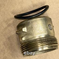 EAST JORDAN EJIW FIRE HYDRANT HOSE NOZZLE 2-1/2 NST, with Oring, for MODEL BR