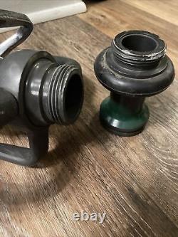 ELKHART 2.5 Nozzle Playpipe Shut Off SHUTOFF Grip Cleve 3.078.8 Fire Hose 1 1/4