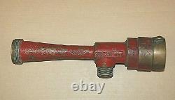 ELKHART MFG Firetruck Nozzle Apparatus GPM 95 Foam In-Line Eductor Hoses 1940's