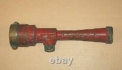 ELKHART MFG Firetruck Nozzle Apparatus GPM 95 Foam In-Line Eductor Hoses 1940's