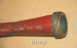 ELKHART MFG Firetruck Nozzle Apparatus GPM 95 Foam In-Line Eductor Hoses 1940's