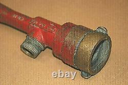 ELKHART MFG Firetruck Nozzle Apparatus GPM 95 Foam In-Line Eductor Hoses 1940's