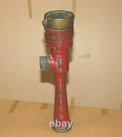 ELKHART MFG Firetruck Nozzle Apparatus GPM 95 Foam In-Line Eductor Hoses 1940's