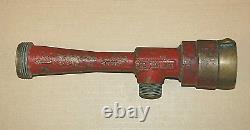 ELKHART MFG Firetruck Nozzle GPM 95 Foam In-Line Eductor Apparatus Hoses 1940's