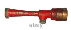 ELKHART MFG Firetruck Nozzle GPM 95 Foam In-Line Eductor Apparatus Hoses 1940's