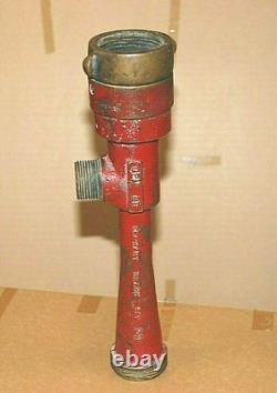 ELKHART MFG Firetruck Nozzle GPM 95 Foam In-Line Eductor Apparatus Hoses 1940's