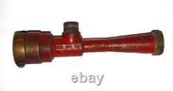 ELKHART MFG Firetruck Nozzle GPM 95 Foam In-Line Eductor Apparatus Hoses 1940's