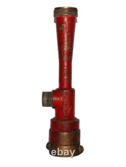 ELKHART MFG Firetruck Nozzle GPM 95 Foam In-Line Eductor Apparatus Hoses 1940's