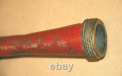 ELKHART MFG Firetruck Nozzle GPM 95 Foam In-Line Eductor Apparatus Hoses 1940's