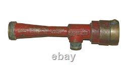 ELKHART MFG Firetruck Nozzle GPM 95 Foam In-Line Eductor Apparatus Hoses 1940's