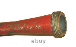 ELKHART MFG Firetruck Nozzle GPM 95 Foam In-Line Eductor Apparatus Hoses 1940's