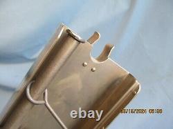 Early 1900's Nickel-Plated Fire Hose Nozzle withhose rack/standpipe/valve good con
