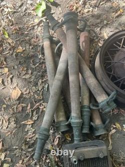 Early 1900s American Brass Fire Nozzle Fire Hose Nozzle