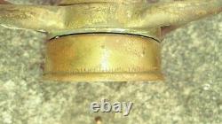 Early Fire Dept Playpipe Nozzle Boston Coupling Co. Straight Stream Smooth Bore