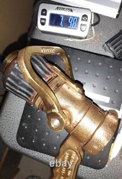 Elkhart Brass 1.5 NH Adjustable Fire Hose Nozzle NSN 4210-00-465-1906 -READ VTG