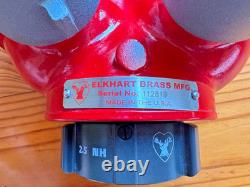 Elkhart Brass 2.5 NH Gated Wye Water Thief Fire Hose Appliance NOS USA