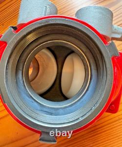 Elkhart Brass 2.5 NH Gated Wye Water Thief Fire Hose Appliance NOS USA
