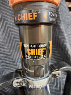 Elkhart Brass Chief 1.5NH Adjustable Fire Hose Nozzle 75-325 GPM 4000-22 AC