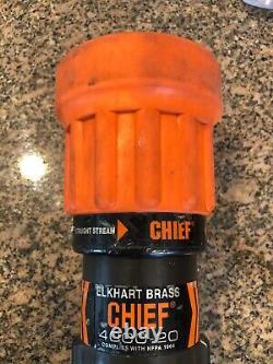 Elkhart Brass Chief 4000-20 Fire Hose Nozzle Fog Straight Stream 1 1/2