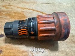 Elkhart Brass Chief Fire Fighting Hose Nozzle 4000-22 Straight Stream/Fog (L)