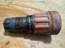 Elkhart Brass Chief Fire Fighting Hose Nozzle 4000-22 Straight Stream/Fog (N)