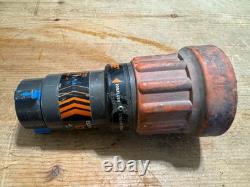 Elkhart Brass Chief Fire Fighting Hose Nozzle 4000-22 Straight Stream/Fog (P)