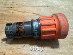 Elkhart Brass Chief Fire Fighting Hose Nozzle 4000-22 Straight Stream/Fog (R)