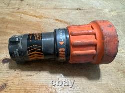 Elkhart Brass Chief Fire Fighting Hose Nozzle 4000-22 Straight Stream/Fog (R)