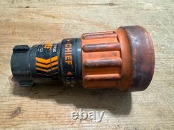 Elkhart Brass Chief Fire Fighting Hose Nozzle 4000-22 Straight Stream/Fog (T)