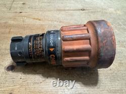 Elkhart Brass Chief Fire Fighting Hose Nozzle 4000-22 Straight Stream/Fog (T)