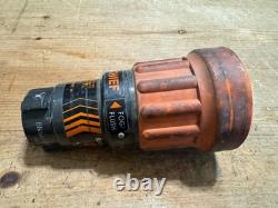 Elkhart Brass Chief Fire Fighting Hose Nozzle 4000-22 Straight Stream/Fog (T)