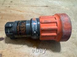 Elkhart Brass Chief Fire Fighting Hose Nozzle 4000-22 Straight Stream/Fog (U)