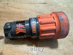 Elkhart Brass Chief Fire Fighting Hose Nozzle 4000-22 Straight Stream/Fog (U)