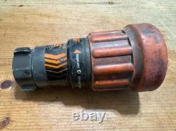 Elkhart Brass Chief Fire Fighting Hose Nozzle 4000-22 Straight Stream/Fog (V)