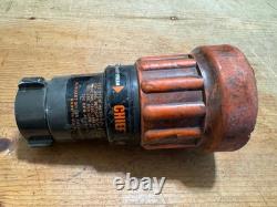 Elkhart Brass Chief Fire Fighting Hose Nozzle 4000-22 Straight Stream/Fog (V)