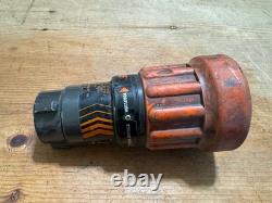 Elkhart Brass Chief Fire Fighting Hose Nozzle 4000-22 Straight Stream/Fog (V)
