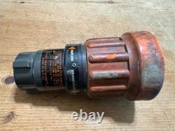 Elkhart Brass Chief Fire Fighting Hose Nozzle 4000-22 Straight Stream/Fog (X)
