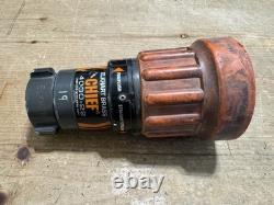 Elkhart Brass Chief Fire Fighting Hose Nozzle 4000-22 Straight Stream/Fog (a)