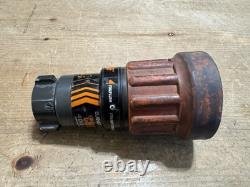 Elkhart Brass Chief Fire Fighting Hose Nozzle 4000-22 Straight Stream/Fog (b)