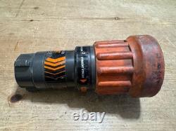 Elkhart Brass Chief Fire Fighting Hose Nozzle 4000-22 Straight Stream/Fog (c)