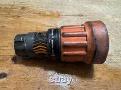 Elkhart Brass Chief Fire Fighting Hose Nozzle 4000-22 Straight Stream/Fog (e)